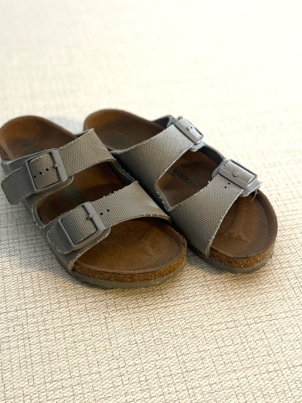 Birkenstock Arizona Kids Vegan Light Gray - Picture 3 of 6